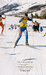 Р. Загидулина перед финишем гонки серии Worldloppet-2002 Engadin Ski Marathon